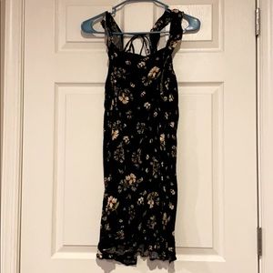 Sleeveless Floral Dress